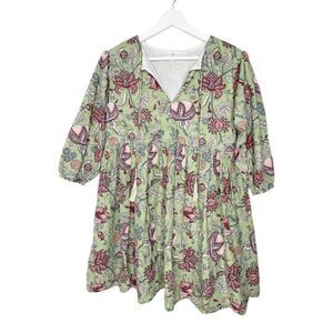 GRACE HOLIDAY Floral Printed Mini Dress 